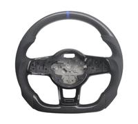 Steering wheel assembly Compatible With VW For Golf 7 MK7 For GTI 2013 2014 2015 2016 2017 2018 Car Replacement With PU Carbon Fiber Steering Wheel(With Paddles)