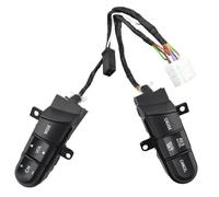 Steering Wheel Button Control Switch Red Backlight Steering Wheel Audio Control Switch Button 36770-SNA-A12 For Jazz For Fit For Civic 2006 2007 2008 2009 2010 2011