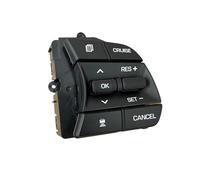 Steering Wheel Button Control Switch Steering Wheel Switch SCC Cruise Control Button Volume For Hyundai For Sonata LF(Dark Grey)