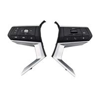 Steering Wheel Button Covers Compatible With Mitsubishi For Outlander 4 2022-2024 Car Steering Wheel Switch Button Multi Function Cruise Control Button