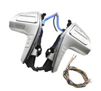 Steering Wheel Button For Toyota HILUX 2011-2015 Buttons Bluetooth Phone Wheel Audio Control Switch With Wire 84250-0E220 84250-0K020(Sliver Switch)