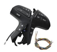 Steering Wheel Button For Toyota HILUX 2011-2015 Buttons Bluetooth Phone Wheel Audio Control Switch With Wire 84250-0E220 84250-0K020(Black Switch)