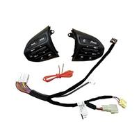 Steering Wheel Button Module For Kia K2 For Rio For X-LINE 4 Parts Multifunction Steering Wheel Bluetooth Fixed Speed Cruise Control Button Audio Switch(Lavender)