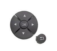 Steering Wheel Button Multi-function The Multifunctional Steering Wheel Buttons For Mercedes C E GLK Class W204 W207 W212 C180 C260 Driver's Button Controller(Brown Left)