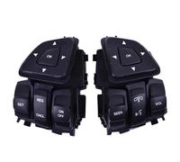 Steering Wheel Button Steering Wheel Cruise Speed Radio Control Switch Left Right Button BT4T-9E740-AFW BT4T-9E740-CFW Fit For Ford Edge Explorer