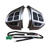Steering Wheel Button Steering Wheel Volume Sound Button 8602A008 For Mitsubishi For Outlander XL 2.4 S12 2008 CW5W 4b12 For Lancer 2010-2007 Cruise Control Switch(Sliver 5pin)