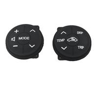 Steering wheel button switch Compatible With Toyota For Prius C 2010-2015 Steering Wheel Switch Controls Rubber Cover Steering Wheel Button Switch Car Button Controller