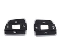 Steering wheel button switch Compatible With VW For Passat B7 For Sharan 2011-2015 56D959538A 56D959537B Car Multifunction Steering Wheel Button Cover
