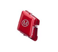 steering wheel buttons Compatible With BMW For 3 Series E90 E92 E93 M3 2007-2013 Car Steering Wheel M Alphabet Mode And START Stop Engine Button Car Accessories(M Red,E93)