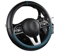 Steering Wheel Car Steering Wheel Cover Anti-slip Braid Artificial Leather For Civic For Civic 9 2012 2013 2014 2015 Car Accessories(Yellow Thread)