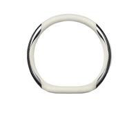 Steering Wheel Car Steering Wheel Cover For Peugeot 106 107 108 206 207 208 301 307 308 406 407 408 508 607 2008 3008 4008 5008 GT Steering Wheel Protector(D Type B White)