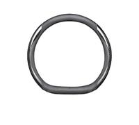 Steering Wheel Car Steering Wheel Cover For Peugeot 106 107 108 206 207 208 301 307 308 406 407 408 508 607 2008 3008 4008 5008 GT Steering Wheel Protector(D Type B Black)