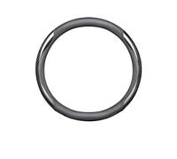 Steering Wheel Car Steering Wheel Cover For Peugeot 106 107 108 206 207 208 301 307 308 406 407 408 508 607 2008 3008 4008 5008 GT Steering Wheel Protector(O Type Black)