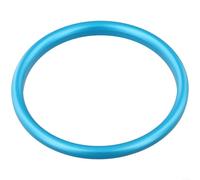 Steering Wheel Center Ring Cover Trim for MINI For Cooper F54 F55 F56 F57 F60 models, designed to fit over original chrome rings with a sleek finish (Blue)