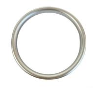 Steering Wheel Center Ring Cover Trim for MINI FOR Cooper F54/ F55/ F56 /F57/ F60, Resistant to Rust, and Fading, Easy Installation(Silver)