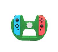 Steering Wheel Compatible with Nintendo Switch JoyCon,Suitable for The Mario Kart Live:Home Circuit Game & Luigi Set Edition (Green)