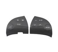 Steering Wheel Control Button 1pair Multifunctional Bluetooth Speaker Button Switch Cover For Lexus For ES350 2006-2012 Steering Wheel 84250-33190(Grey Cover)