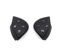 Steering Wheel Control Button For Benz W211 E350 E400 E500 E550 2118206110 LHD RHD Multi-Function Steering Wheel Switch Button Keys Trim Repair Kit(Black)