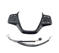 Steering Wheel Control Button For Hyundai For Elantra 1.6L 2016 2017 2018 2019 Steering Wheel Cruise Control Volume Channel Controller Buttons Bright Black