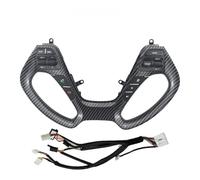 Steering Wheel Control Compatible With KIA For K3 For KS3 2013 2014 2015 2016 2017 2018 Auto Steering Wheel Cruise Control Button Switch With Heating Wire Harness(Carbon fibre)