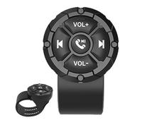 Steering Wheel Control, Smartphone Audio Pad, Music Clicker Remote, Multifunctional Wireless Accessories for Car Handle, Motorcycle Riding Media Tool, Safe Driving Entertainment Controller