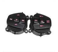 Steering Wheel Control Switch Compatible With For Fiesta Mk7 Mk8 For Escort 2013 2014 2015 Car Red Steering Wheel Right Left Button Car Cruise Remote Control Switch