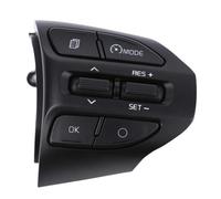 Steering Wheel Control Switch For KIA K2 For RIO For X-line For Morning 2017 2018 2019 Steering Wheel Cruise Control Buttons Bluetooth Phone Volume Buttons(White)