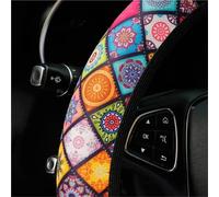 Steering Wheel Cover 1 Piece Elastic Car Styling Interior Accessories Four Seasons Universal 38cm Car Anti Slip Steering Wheel Cover