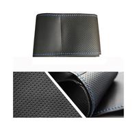 Steering Wheel Cover 3 5 6 2003-2015 Black PU pu PU Hand-stitched Car Steering Wheel Cover