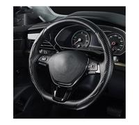 Steering Wheel Cover 36cm Carbon Fiber Car Steering Wheel Cover Non-slip thin Card Cover Auto Handle Protective Cover Type D Universal