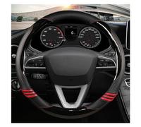 Steering Wheel Cover 38CM Micro Fiber Leathe Car Steering Wheel Cover For Seat For Leon 5F Mk3 2013-2022 For Ibiza 6J 2022 For Tarraco Wheel Cover