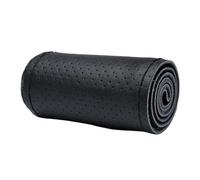 Steering Wheel Cover 40cm 42cm 45cm 47cm 50cm Steering Wheel Protective Cover Leather Car Steering Wheel Cover Truck Bus Lorry Braid Car Steering Wheel Cover(All Black-50CM)