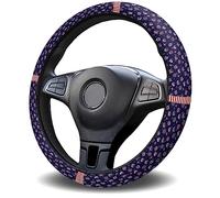 Steering Wheel Cover America Flag Stars Sunflower Red Stripes Universal Protector Breathable Steering Wheel Protector Comfortable Protective Cover For Truck Car Accessories Auto 38CM