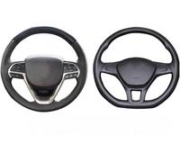 Steering Wheel Cover - Anti-Slip Breathable Leather Grip, Car Interior Accessory For Daihatsu Sirion Charade Terios Feroza - Universal-Purple