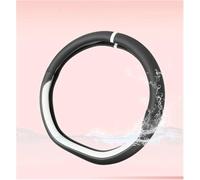 Steering Wheel Cover - Anti-Slip Breathable Leather Grip, Car Interior Accessory For NISSAN X-Trail Qashqai March Serena Micra Kicks 2017-2019-WINE RED