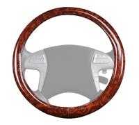 Steering Wheel Cover - Anti-Slip Leather Protector, Car Grip | Artificial with Wood Grain, Comfortable Driving Faux for Protect the steering wheel