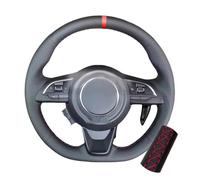 Steering Wheel Cover Auto Braid On The Steering Wheel Cover For Suzuki For Jimny For Sierra For Swift Sport Teszt Baleno 2018-2022 Car Braiding Covers(Red Thread)