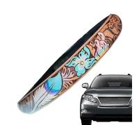 Steering Wheel Cover - Auto Interior Vintage Cowboy Decor,Wear-Resistant Breathable Steering Cover for Van SUV Sedan Taxi Offroad Vehicles Car Women Men Summer Winter