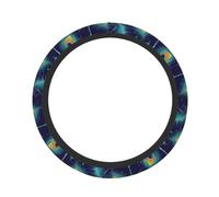 Steering Wheel Cover, Beautiful Peacock Feathers