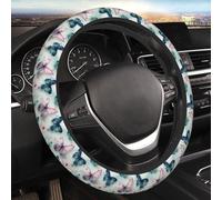 Steering Wheel Cover Beauty Butterflies 38cm Universal