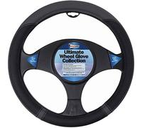Steering Wheel cover Black & Grey Sports Wheel Glove
