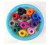 Steering Wheel Cover Car Silicone Steering Wheel Cover Men's And Women's Summer Sweat Wicking Non-slip All-season Model Thin And Soft(Black)