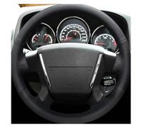 Steering Wheel Cover Car Steering Wheel Braid Cover Hand Sewing For Dodge For Avenger SXT 2006-2010 For Dodge For Caliber 2007-2011 Auto Interior Interior Accessories(Green Thread)