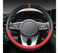 Steering Wheel Cover Car Steering Wheel Cover 38cm Leather For KIA K5 KX5 K2 K3 GT For Rio For Cerato For Sportage For Stinger EV6 EV6 GT EV6 GT-line 2021 2022 Car Steering Covers(RED O SHAPE)