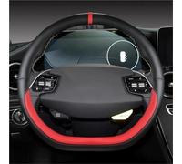 Steering Wheel Cover Car Steering Wheel Cover 38cm Leather For KIA K5 KX5 K2 K3 GT For Rio For Cerato For Sportage For Stinger EV6 EV6 GT EV6 GT-line 2021 2022 Car Steering Covers(RED D SHAPE)