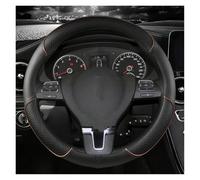 Steering Wheel Cover Car Steering Wheel Cover 38cm PU Leather For VW For Teramont For Atlas For T-Roc For T-cross Car Steering Covers(O Coffee)