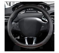 Steering Wheel Cover Car Steering Wheel Cover Carbon Fibre +Leather For Peugeot 208 2012~2018 For Peugeot 308 2014~2021 2008 2013~2018 Auto Accessories(1)