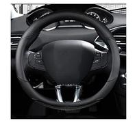 Steering Wheel Cover Car Steering Wheel Cover Carbon Fibre +Leather For Peugeot 208 2012~2018 For Peugeot 308 2014~2021 2008 2013~2018 Auto Accessories(4)