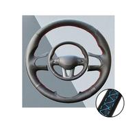 Steering Wheel Cover Car Steering Wheel Cover For Kia For Sportage 3 For SL 2011-2014 For Ceed Cee'd 2010-2012(Sky Blue Thread)