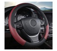 Steering Wheel Cover Car Steering Wheel Cover For VW For T4 For T5 For T6 Auto Interior Accessories Steering Cover Wheel(Wine red)